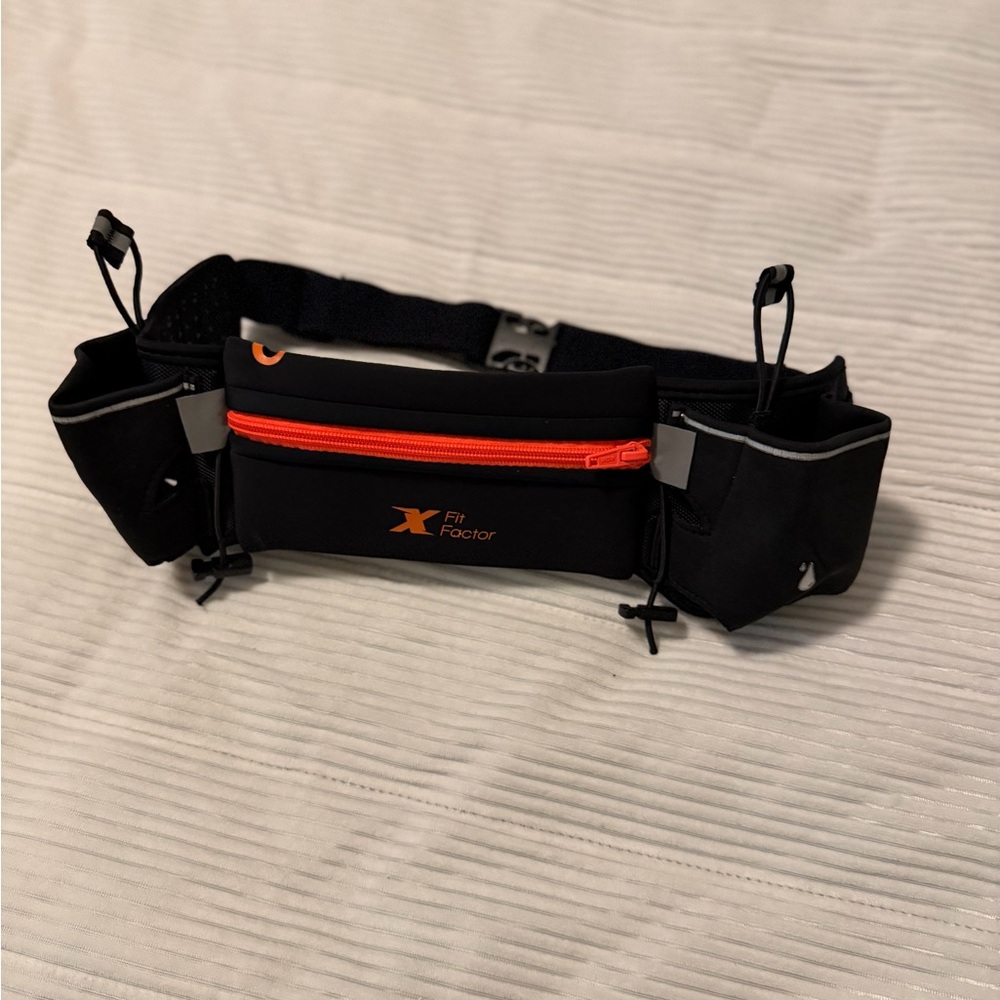 Black and Orange running belt